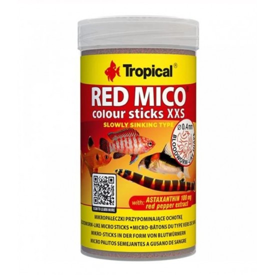 Tropical Red Mico Colour Sticks XXS 100ml 50gr