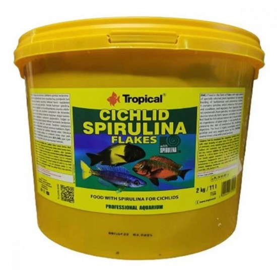 Tropical Cichlid Spirulina Flakes (AÇIK)