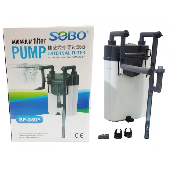 Sobo Askı Şelale Dış Filtre 5W 300 Lt/Saat SF-350