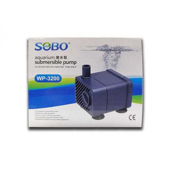 Sobo WP-3200 Mini Akvaryum Kafa Motoru 300 Lt/S