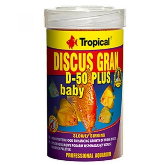 Tropical Discus Gran D 50 Plus Baby 250ml 130gr