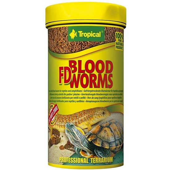 Tropical Fd Bloodworms Kan Kurdu 250 ML