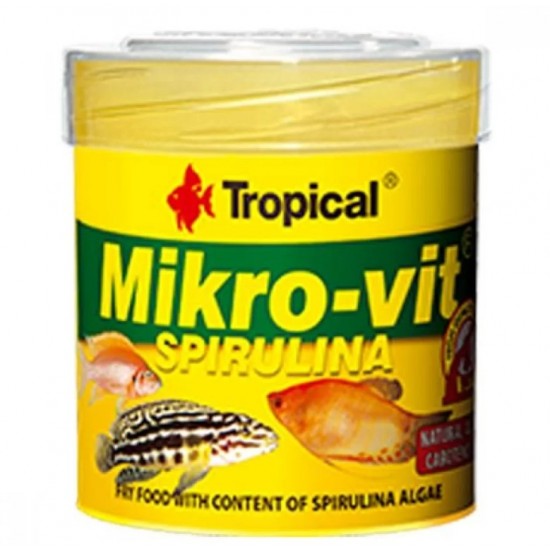 Tropical Mikro-vit Spirulina 50ml 32gr