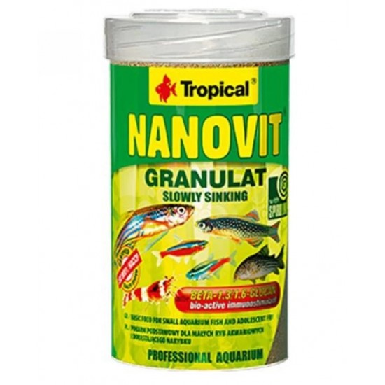 Tropical Nanovit Granulat 250ml 175gr