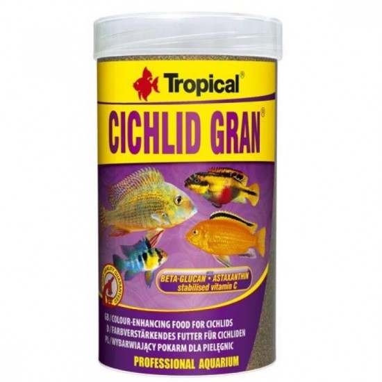 Tropical Cichlid Gran 100ml 55gr