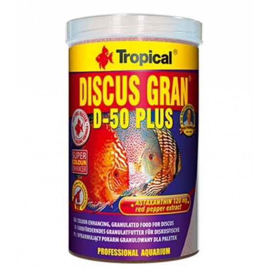 Tropical Discus Gran D 50 Plus 250ml 110gr